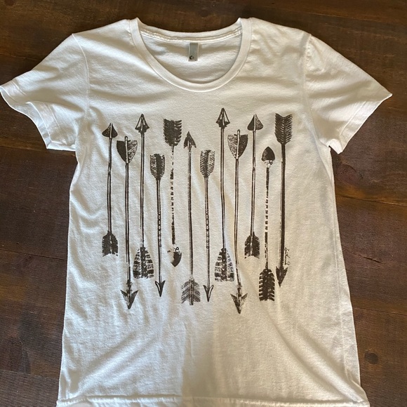 American Apparel Tops - American Apparel Zen Threads T size xl